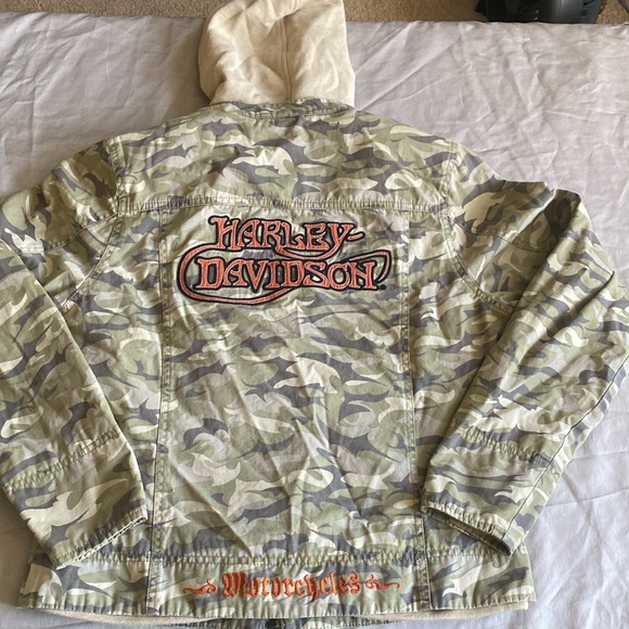 Harley Davidson women’s 2-1 jacket large - Picture 5 of 6